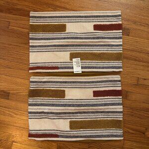 Crate & Barrel pillow covers